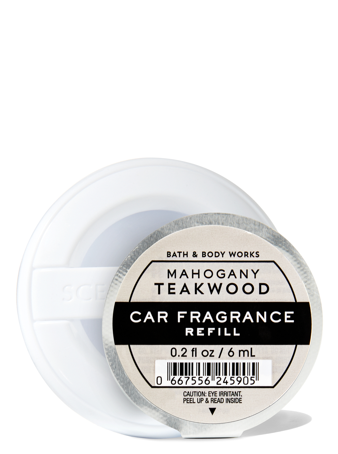Bath and body works scentportable Mahogany Teakwood car fragrance refill 6  ml price in UAE,  UAE